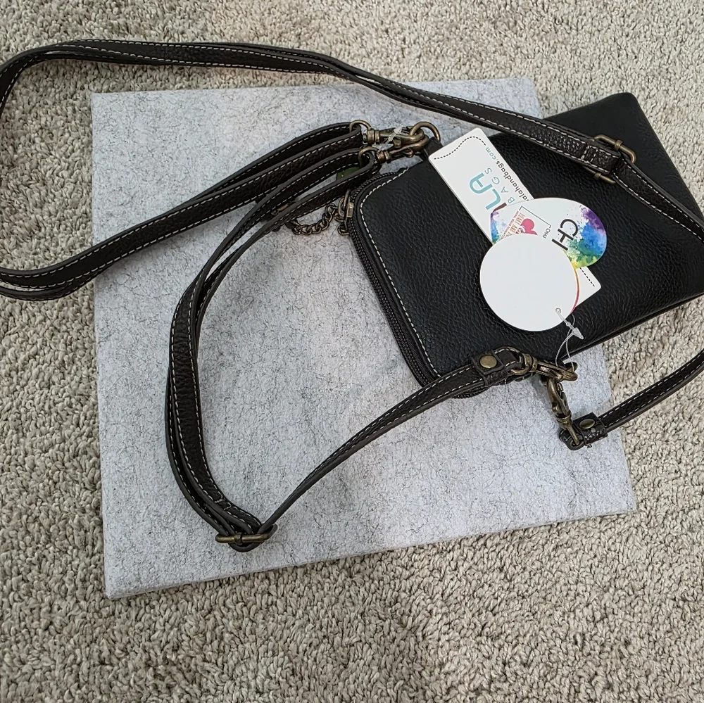 NWT CHALA Handbag Chocolate Brown - Picture 8 of 16